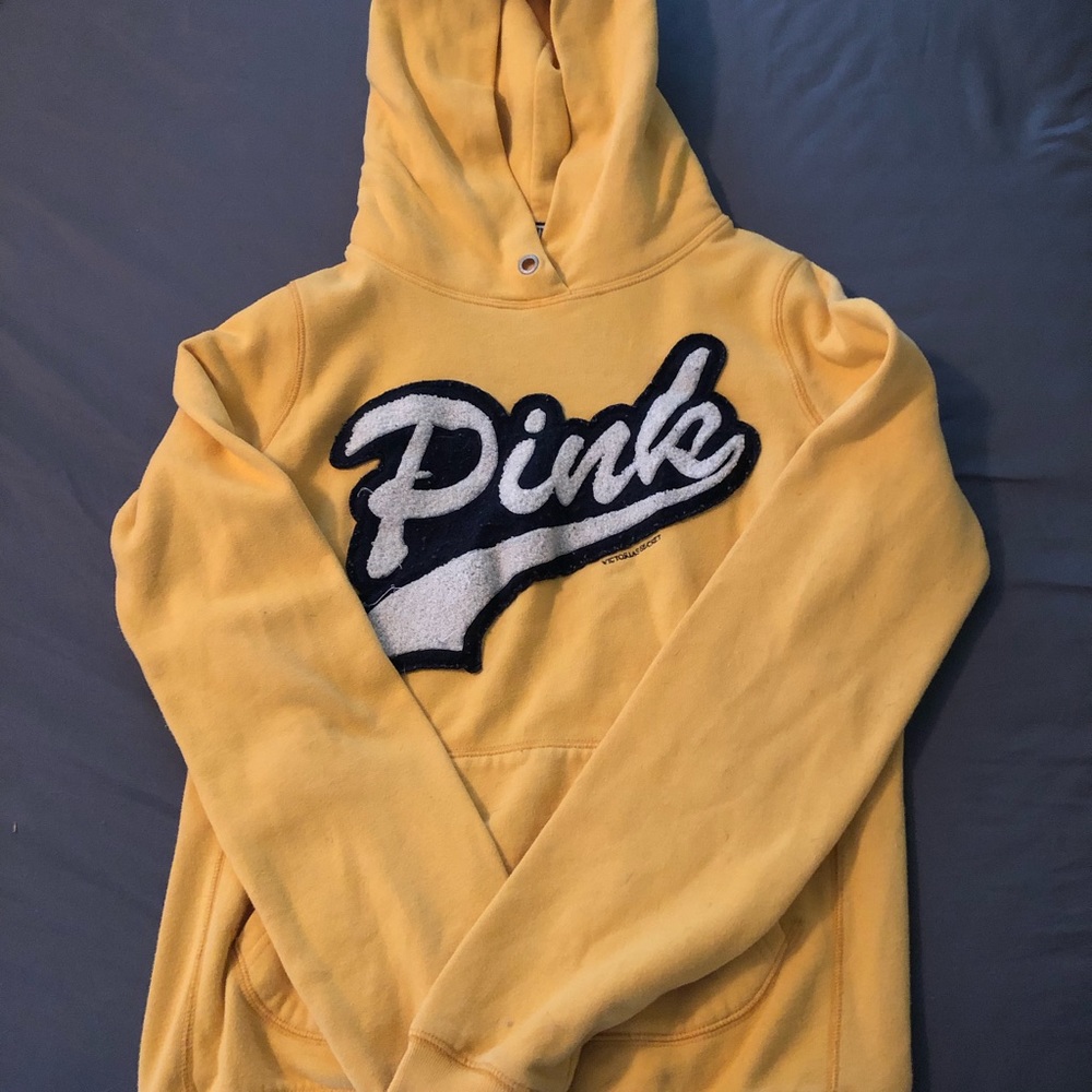 Victoria’s Secret Hoodie - Yellow Size Small